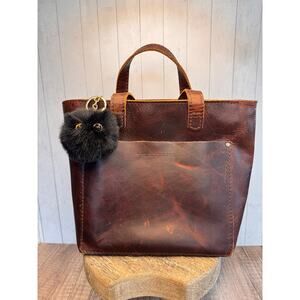 Cute Black Cat Purse Charm Pom Pom Bag Charm Black Bag Charms NEW! Black Kitty